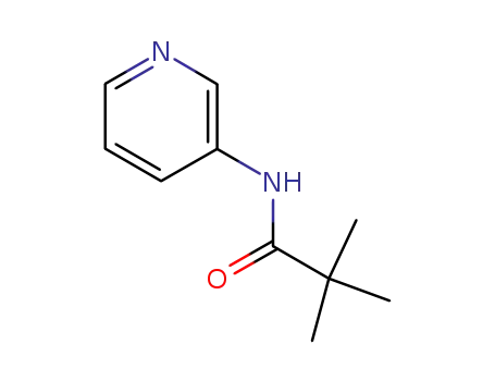 Molecular Structure of 70298-88-3 (2,2-DIMETHYL-N-PYRIDIN-3-YL-PROPIONAMIDE)