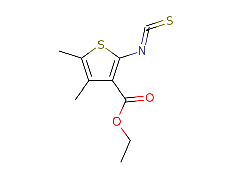 ETHYL 2-ISOTHIOCYANATO-4,5-DIMETHYLTHIOPHENE-3-CARBOXYLATE