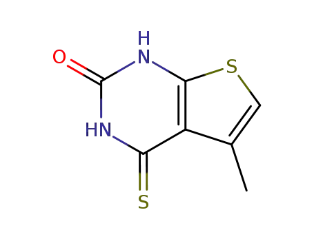5-Methylthieno<2,3-d>-4-thioxopyrimidin-2-one