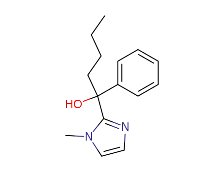 Molecular Structure of 93031-50-6 (1H-Imidazole-2-methanol, a-butyl-1-methyl-a-phenyl-)