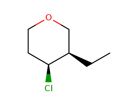 cis-3-ethyl-4-chlorotetrahydropyran