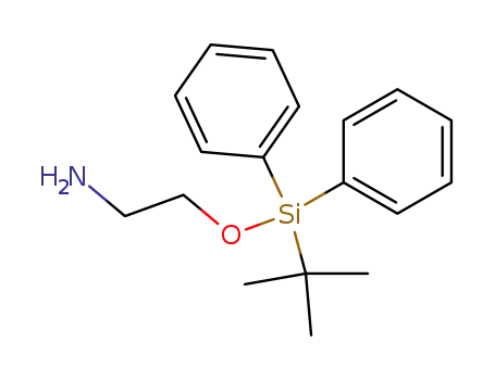 Molecular Structure of 91578-89-1 (Ethanamine, 2-[[(1,1-dimethylethyl)diphenylsilyl]oxy]-)