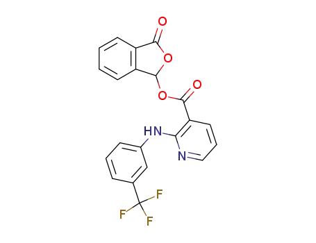 3-Pyridinecarboxylicacid, 2-[[3-(trifluoromethyl)phenyl]amino]-,1,3-dihydro-3-oxo-1-isobenzofuranyl ester