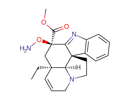 (3aR,5R,10bR,12bS)-5-Aminooxy-3a-ethyl-3a,4,5,11,12,12b-hexahydro-1H-6,12a-diaza-indeno[7,1-cd]fluorene-5-carboxylic acid methyl ester