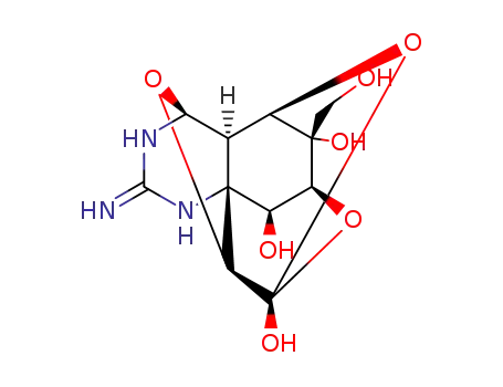 Molecular Structure of 13072-89-4 (anhydrotetrodotoxin)