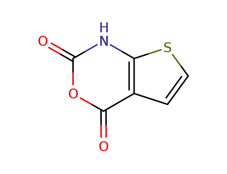 Molecular Structure of 103979-54-0 (1H-thieno[2,3-d][1,3]oxazine-2,4-dione)