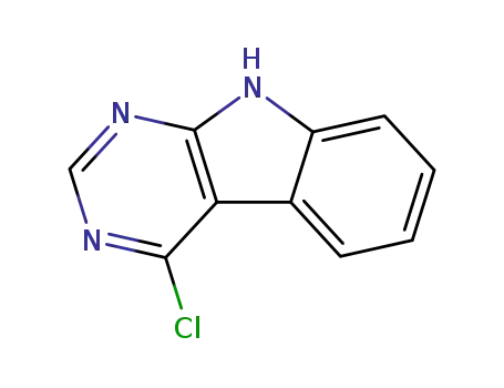 4-chloro-1H-pyrimido[4,5-b]indole