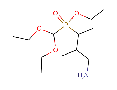 (3-Amino-1,2-dimethyl-propyl)-diethoxymethyl-phosphinic acid ethyl ester