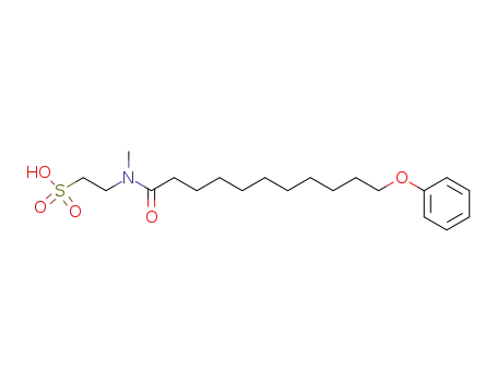 2-[Methyl-(11-phenoxy-undecanoyl)-amino]-ethanesulfonic acid