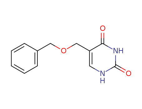 2,4(1H,3H)-Pyrimidinedione,5-[(phenylmethoxy)methyl]-