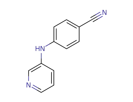 Molecular Structure of 189100-30-9 (Benzonitrile, 4-(3-pyridinylamino)-)