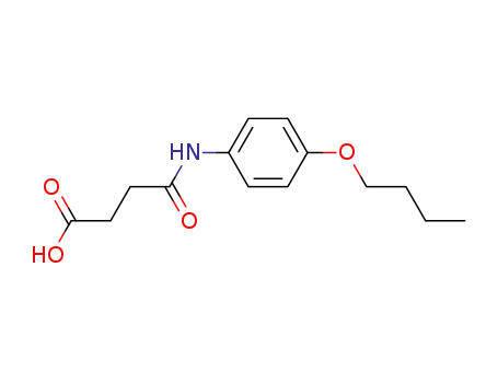 N-(4-butoxy-phenyl)-succinamic acid
