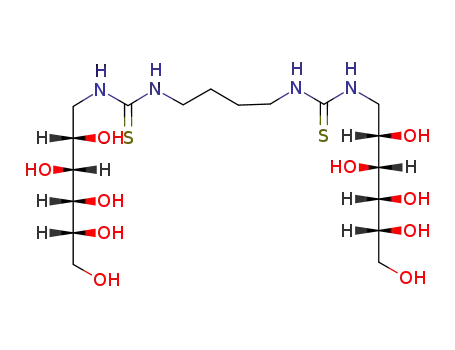 1,4-bis<1-<3-(1-deoxy-D-glucit-1-yl)>thioureido>butane