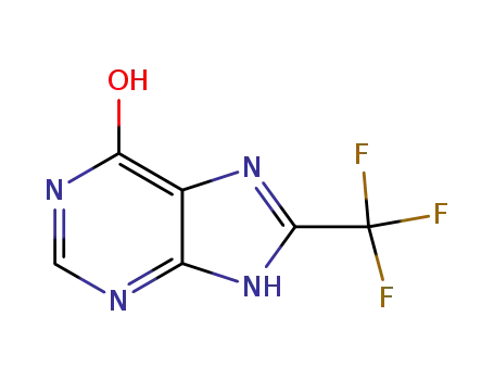 6-hydroxy-8-trifluoromethyl purine