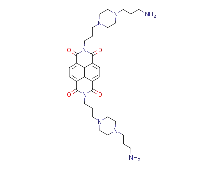 N,N’-bis[[4-(3-aminopropyl)piperazinyl]propyl]naphthalene-1,4,5,8-tetracarboxylic acid diimide