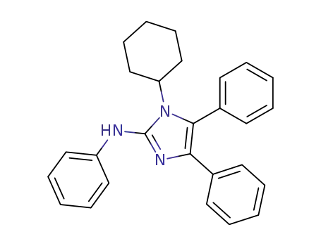 1-cyclohexyl-4,5-diphenyl-2-(phenylamino)imidazole