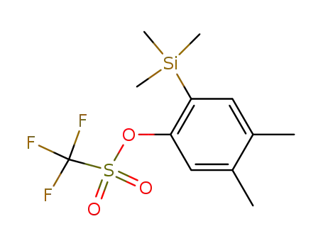 4,5-dimethyl-2-(trimethylsilyl)phenyl triflate