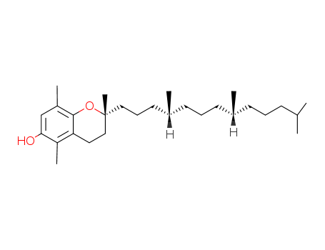 2H-1-Benzopyran-6-ol,3,4-dihydro-2,5,8-trimethyl-2-[(4R,8R)-4,8,12-trimethyltridecyl]-, (2R)-(16698-35-4)