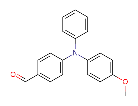 Molecular Structure of 87755-82-6 (4-[N-(4-Methoxyphenyl)-N-phenylamino]benzaldehyde)