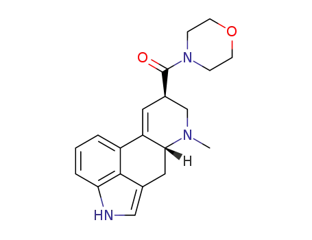 9,10-Didehydro-6-methylergoline-8β-carboxylic acid morpholino ester