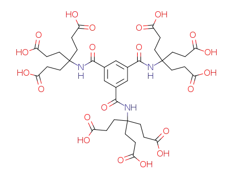 4-{3,5-bis-[3-carboxy-1,1-bis-(2-carboxy-ethyl)-propylcarbamoyl]-benzoylamino}-4-(2-carboxy-ethyl)-heptanedioic acid