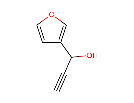 Molecular Structure of 169377-39-3 (3-Furanmethanol, a-ethynyl-)