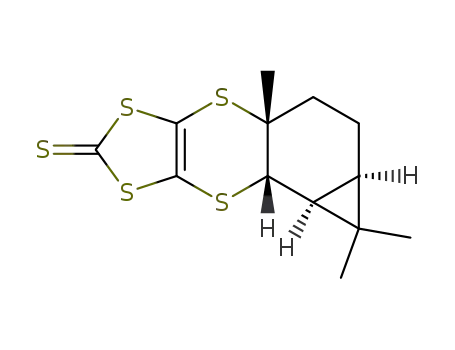 (4aR,7R,8S,8aS)-4a,5,6,7,8,8a-hexahydro-7,8-isopropano-4a-methyl-1,3-dithiolo[4,5-b][1,4]benzodithiin-2-thione