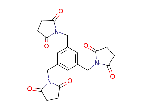 1,3,5-tris-(N-succinimidomethyl) benzene