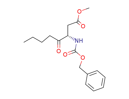 (S)-3-Benzyloxycarbonylamino-4-oxo-octanoic acid methyl ester