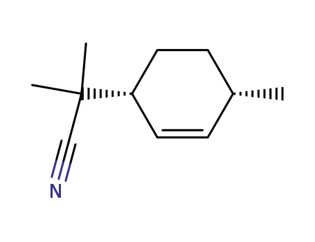 2-methyl-2-(4-methylcyclohex-2-enyl)propionitrile