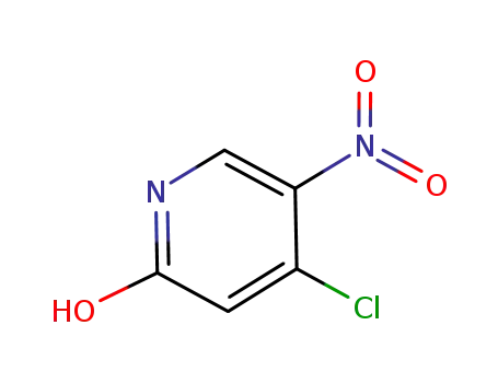 Molecular Structure of 850663-54-6 (4-Chloro-5-nitro-2-hydroxypyridine)