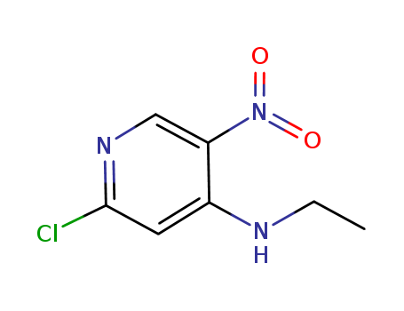 (2-Chloro-5-nitro-pyridin-4-yl)-ethyl-amine