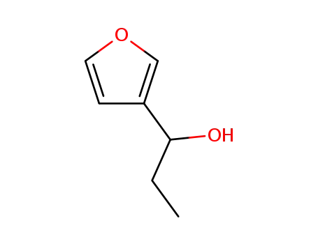 Molecular Structure of 66346-65-4 (3-Furanmethanol, a-ethyl-)