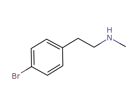 Molecular Structure of 725683-06-7 ([2-(4-Bromo-phenyl)-ethyl]-methyl-amine)