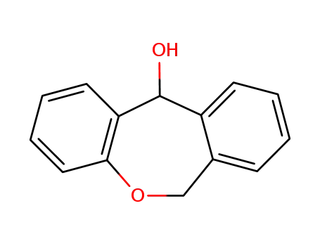 Molecular Structure of 5251-26-3 (6,11-Dihydrodibenzo[b,e]oxepin-11-ol)