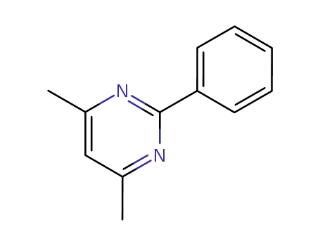 Molecular Structure of 14164-34-2 (4,6-dimethyl-2-phenylpyrimidine)