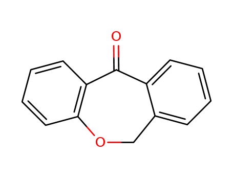 Molecular Structure of 4504-87-4 (Dibenz[b,e]oxepin-11(6H)-one)