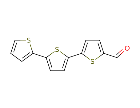 Molecular Structure of 7342-41-8 (2,2':5',2''-TERTHIOPHENE-5-CARBOXALDEHYDE)