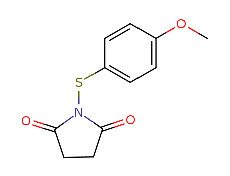 2,5-Pyrrolidinedione, 1-[(4-methoxyphenyl)thio]-