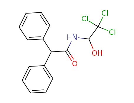 Benzeneacetamide, a-phenyl-N-(2,2,2-trichloro-1-hydroxyethyl)-