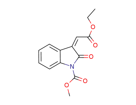 E-3-(2-ethoxy-2-oxoethylidene)-1-methoxycarbonyl-indoline-2-one