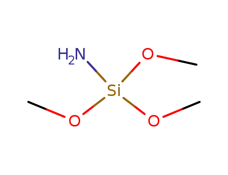 Molecular Structure of 21692-64-8 (Silanamine, 1,1,1-trimethoxy-)