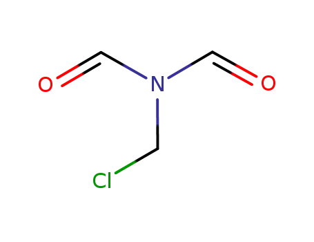Molecular Structure of 877680-53-0 (Formamide, N-(chloromethyl)-N-formyl-)