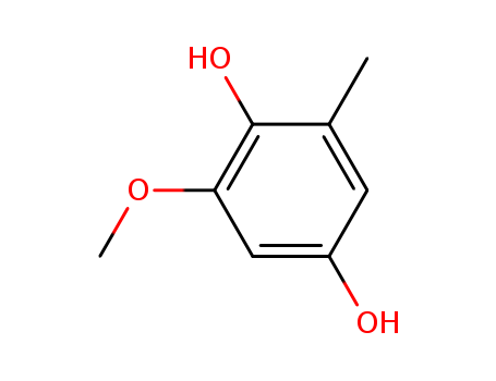1,4-Benzenediol, 2-methoxy-6-methyl-