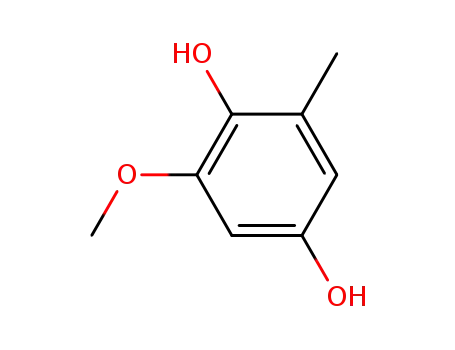 1,4-Benzenediol, 2-methoxy-6-methyl-