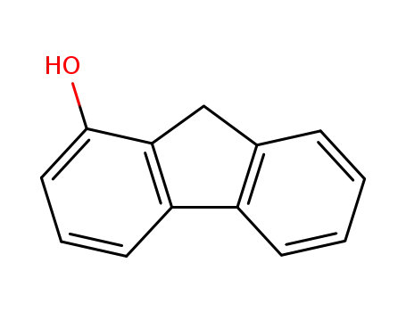 Molecular Structure of 6344-61-2 (1-FLUORENOL)