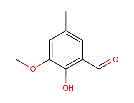 Benzaldehyde, 2-hydroxy-3-methoxy-5-methyl-