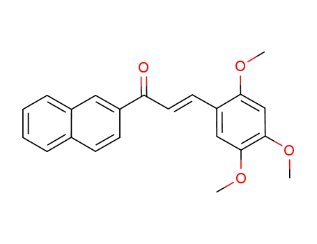 (2E)-1-(2-naphthyl)-3-(2,4,5-trimethoxyphenyl)-2-propen-1-one