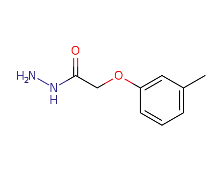 Molecular Structure of 36304-38-8 (M-TOLYLOXY-ACETIC ACID HYDRAZIDE)