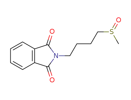 Molecular Structure of 163956-72-7 (2-(4-(Methylsulfinyl)butyl)isoindoline-1,3-dione)